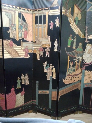 Chinese coromandel screen - coromandel,